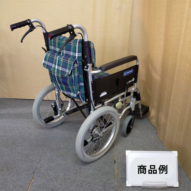 【車椅子 中古 Aランク】カワムラサイクル 介助式車椅子 BM16-42SB-M