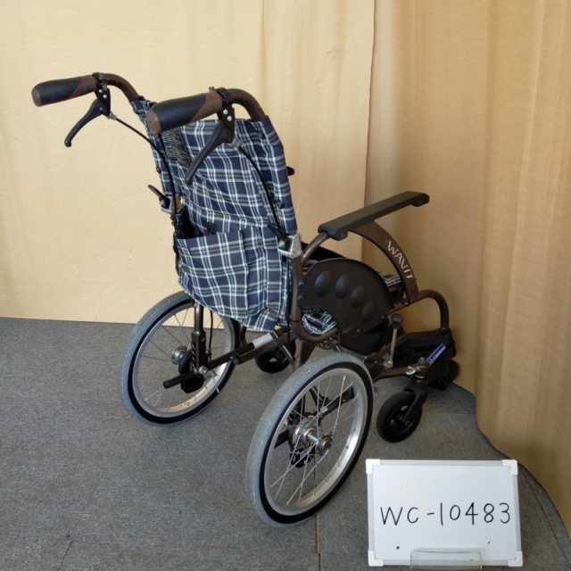 【中古 車椅子 Bランク】カワムラサイクル 介助式車椅子 ウェイビッ