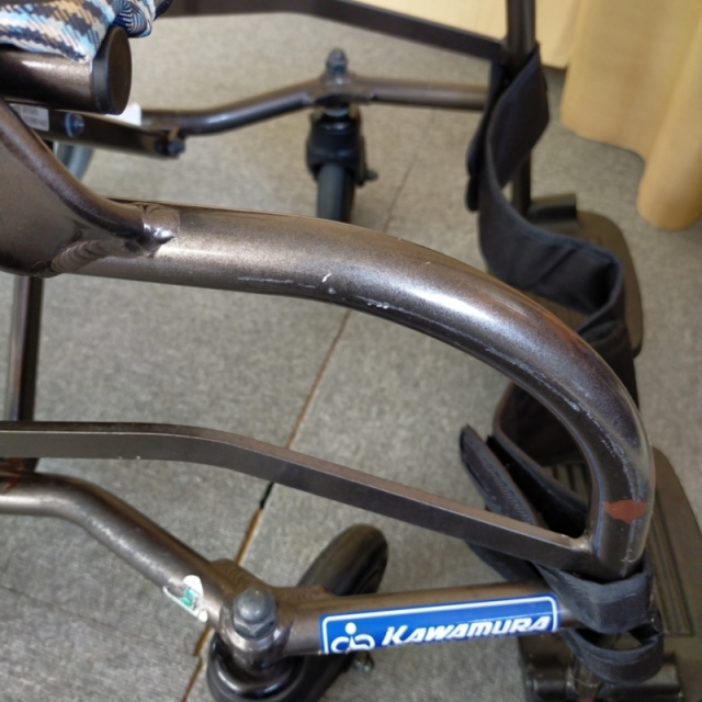【中古 車椅子 Bランク】カワムラサイクル 介助式車椅子 ウェイビッ
