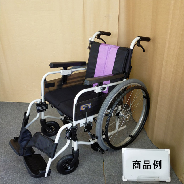 【車椅子 中古 Aランク】ミキ 自走式車椅子 とまっティ MBY-41B SW (
