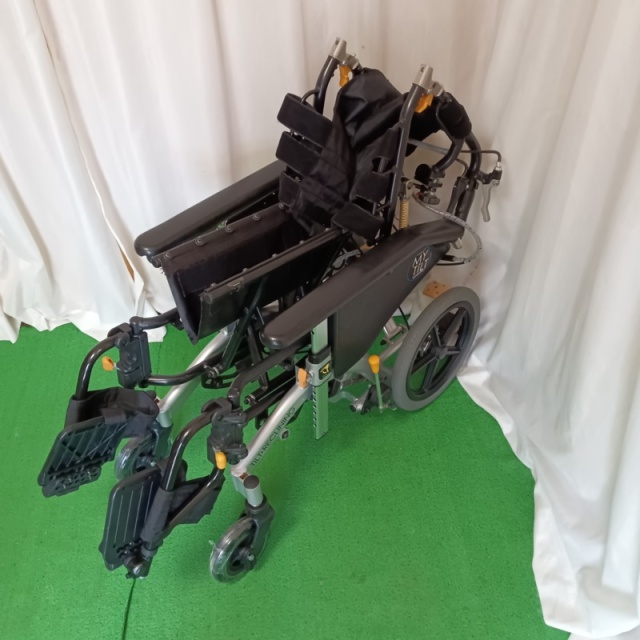 【中古 リクライニング車椅子 Bランク】松永製作所 リクライニング車