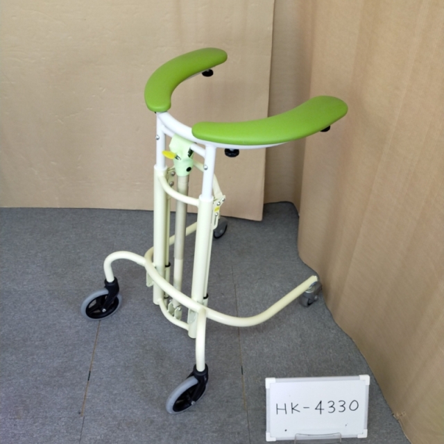 【中古 歩行器 Aランク】日進医療器 トレウォークスリム (HK-4330)
