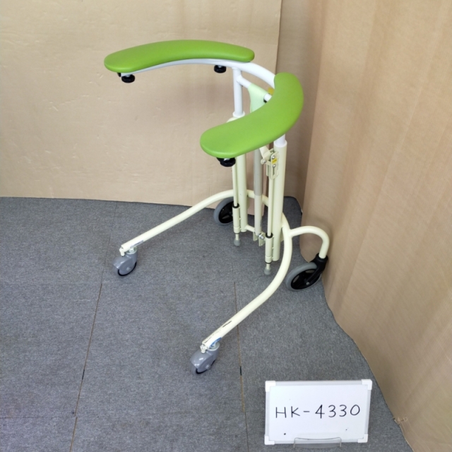 【中古 歩行器 Aランク】日進医療器 トレウォークスリム (HK-4330)
