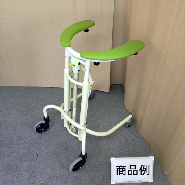 【中古 歩行器 Aランク】日進医療器 トレウォークスリム (HKNI107-A)