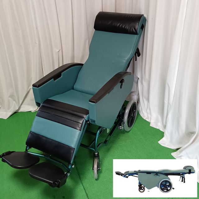 【中古 リクライニング車椅子 Aランク】松永製作所 エリーゼ FR-31TR