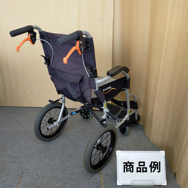 【車椅子 中古 Aランク】ラックヘルスケア 介助式車椅子 エルゴライ
