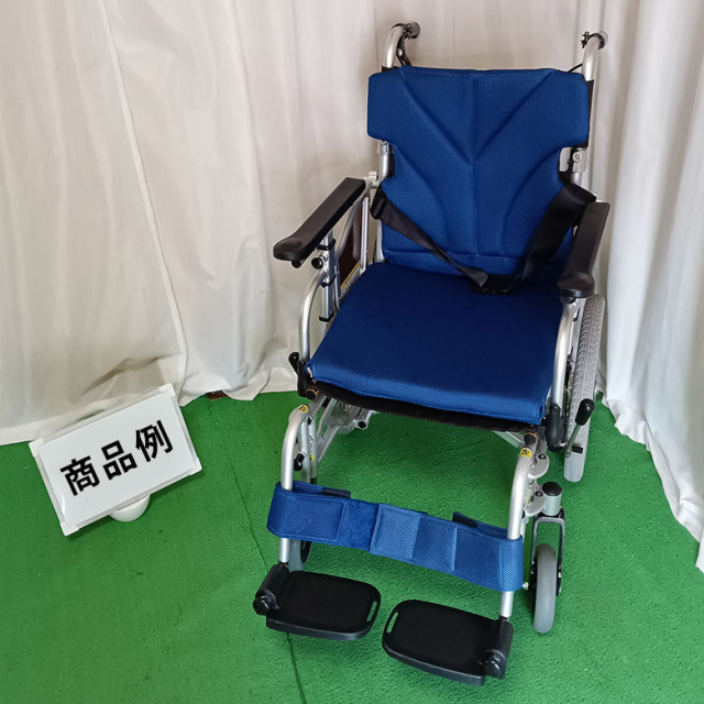 【車椅子 中古 Aランク】カワムラサイクル 介助式車椅子 KZ16-40 (WC