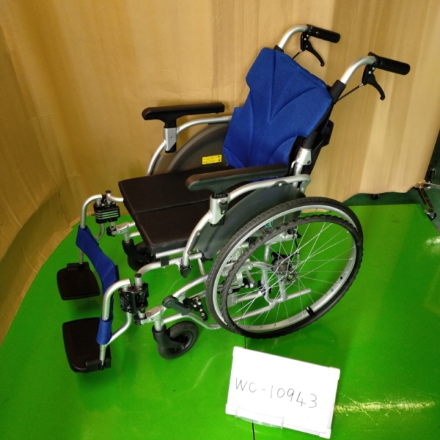 【Bランク 中古 車椅子】ミキ 自走式車椅子 MEF-22 (WC-10943)