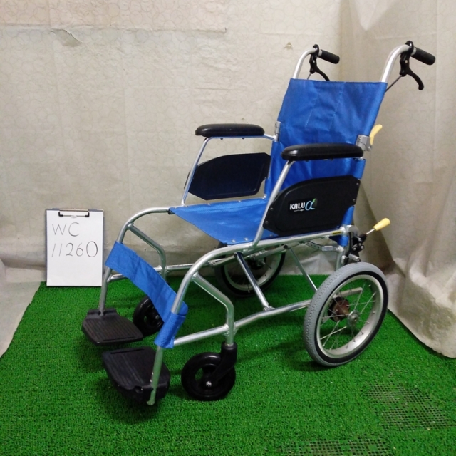 【Bランク品 中古 車椅子】日進医療器 介助式車椅子 NAH-L7α Aパッ