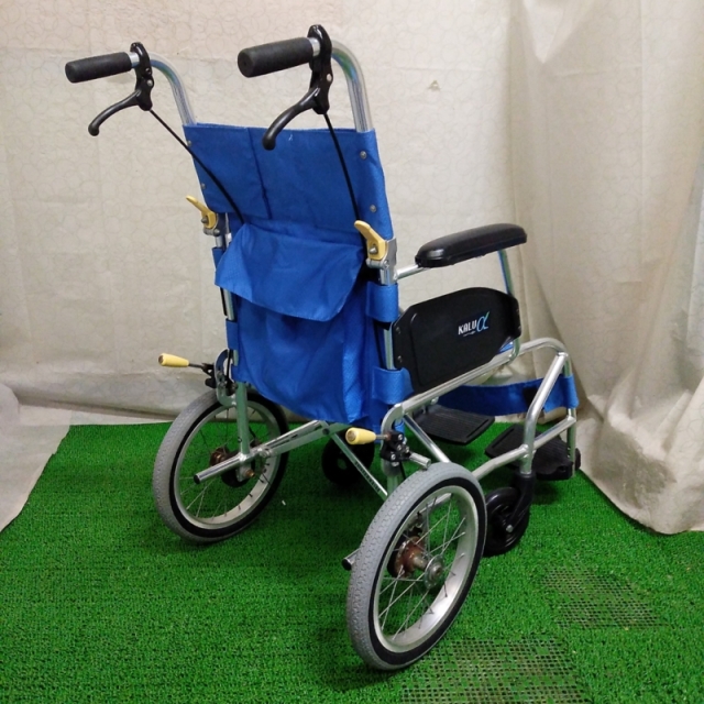【Bランク品 中古 車椅子】日進医療器 介助式車椅子 NAH-L7α Aパッ
