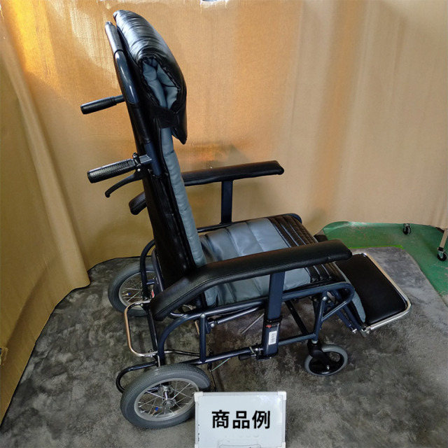 【中古 リクライニング車椅子 Aランク】松永製作所 フルリクライニン