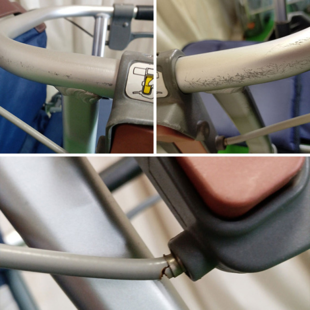 【Bランク 中古 歩行器】幸和製作所 テイコブリトルスリム WAW04 (HK