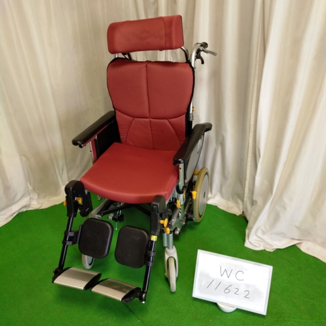 訳あり 介助用 リクライニング 車いす RR51N 蒸し暑