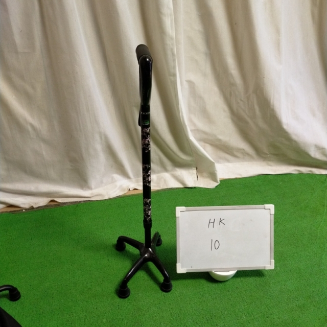 【Aランク 中古 杖】島製作所 オールカーボン四点式 ミドルタイプ (
