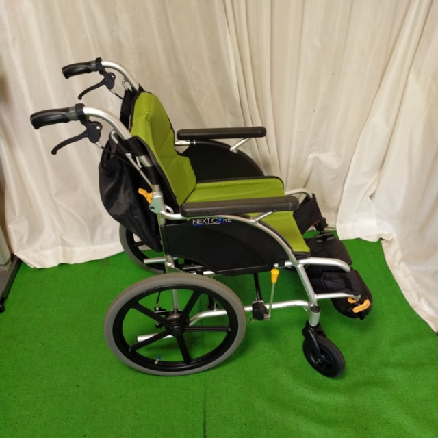 【Bランク品 中古 車椅子】松永製作所 介助式車椅子 ネクストコア NE