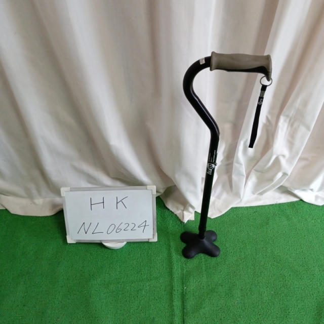 【Bランク 中古 杖】竹虎ヒューマンケア ヒューゴステッキオフセット