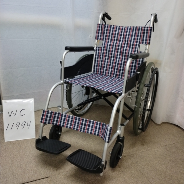 中古　車椅子 Bランク 中古 車椅子】日進医療器 自走式車椅子 NEO-1 (WC-11994)