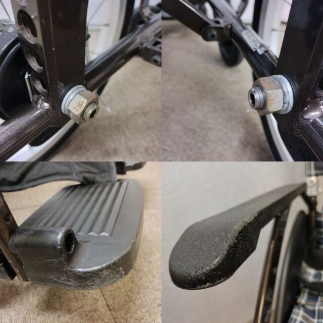 【Bランク 中古 車椅子】カワムラサイクル 介助式車椅子 ウェイビッ