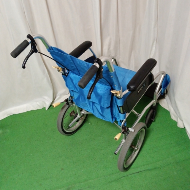 【Bランク品 中古 車椅子】日進医療器 介助式車椅子 NAH-L7α Aパッ