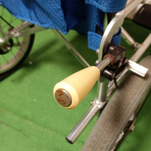【Bランク品 中古 車椅子】日進医療器 介助式車椅子 NAH-L7α Aパッ
