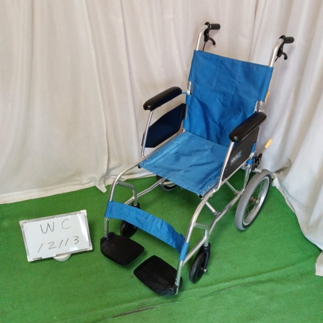 【Bランク品 中古 車椅子】日進医療器 介助式車椅子 NAH-L7α Aパッ