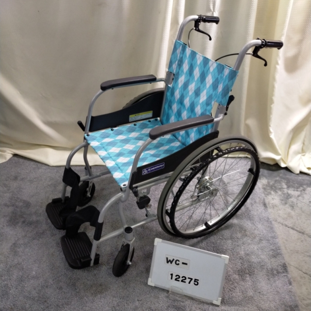 【Bランク 中古 車椅子】カワムラサイクル 自走式車椅子 ふわりす KF
