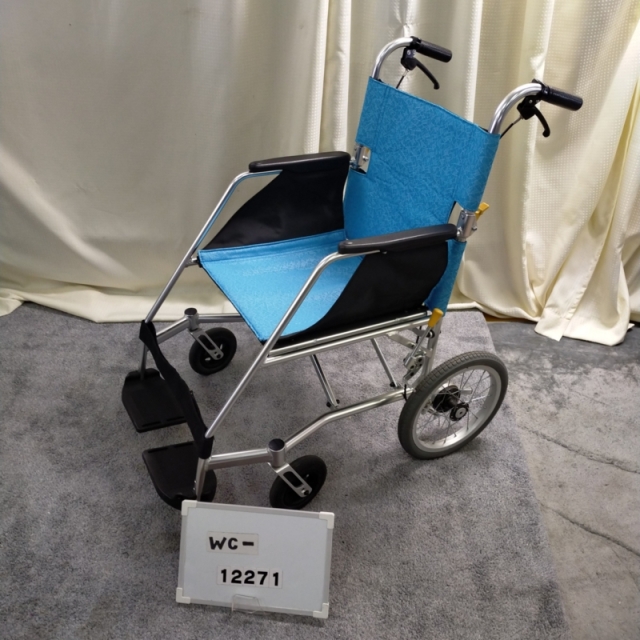 【Aランク 中古 車椅子】松永製作所 介助式車椅子 エアライト USL-2B