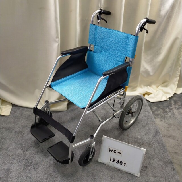 【Bランク 中古 車椅子】松永製作所 介助式車椅子 エアライト USL-2B