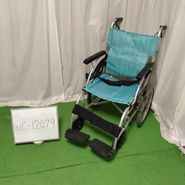 【Bランク 中古 車椅子】カワムラサイクル 介助式車椅子 AYL16-40(WC