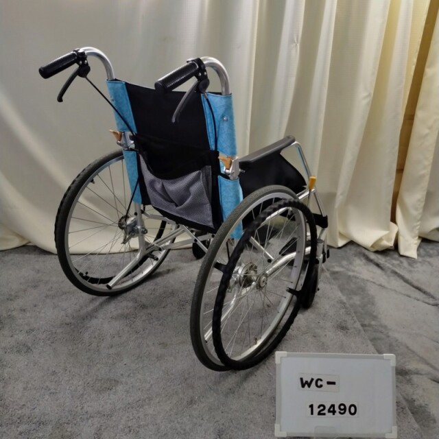 【Bランク 中古 車椅子】松永製作所 自走式車椅子 USL-1B (WC-12490)