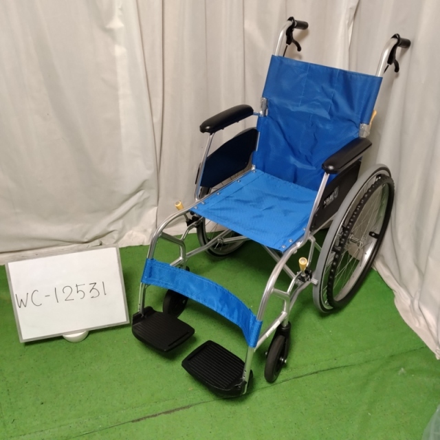 【Bランク 中古 車椅子】日進医療器 自走式車椅子 NA-L8α Aパッケー