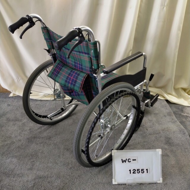 【Bランク 中古 車椅子】松永製作所 自走式車椅子 AR-201B (WC-12551