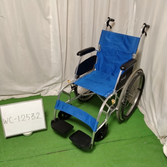 【Bランク 中古 車椅子】日進医療器 自走式車椅子 NA-L8α Aパッケー