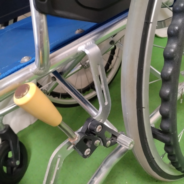 【Bランク 中古 車椅子】日進医療器 自走式車椅子 NA-L8α Aパッケー