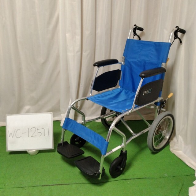 中古 日進医療器 介助用車椅子