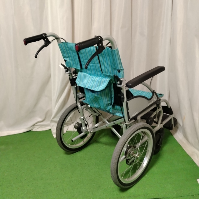 【Bランク 中古 車椅子】カワムラサイクル 介助式車椅子 AYL16-40(WC