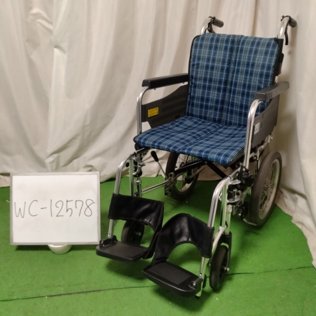 【Bランク 中古 車椅子】ミキ 介助式 車椅子 SKT-2 (WC-12578)
