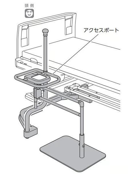 【Bランク 中古 手すりオプション】パラマウントベッド アクセスポー