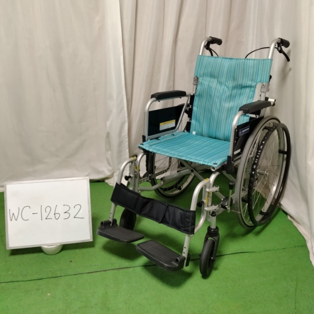 【Bランク 中古 車椅子】カワムラサイクル 自走式車椅子 KA822L-40B-