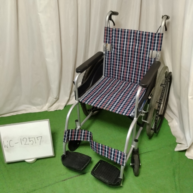 【Bランク 中古 車椅子】日進医療器 自走式車椅子 NEO-1  (WC-12517)