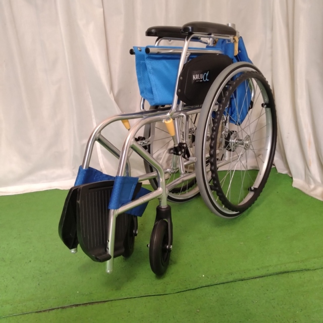 【Bランク 中古 車椅子】日進医療器 自走式車椅子 NA-L8α Aパッケー