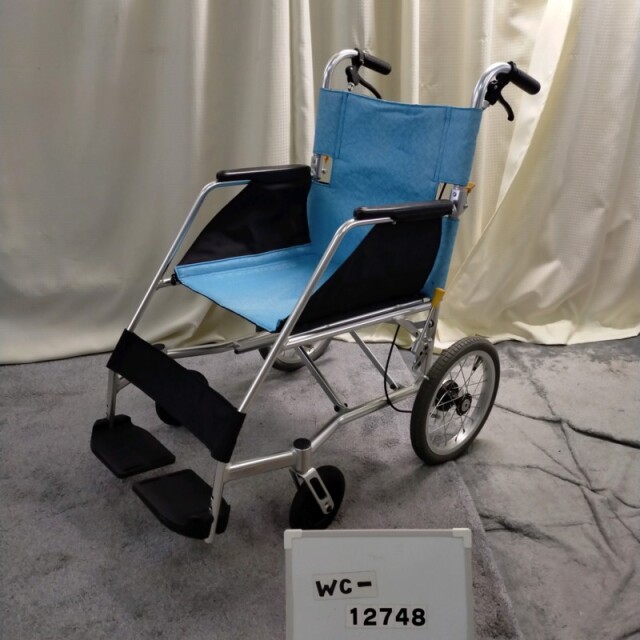 【Bランク 中古 車椅子】松永製作所 介助式車椅子 エアライト USL-2B