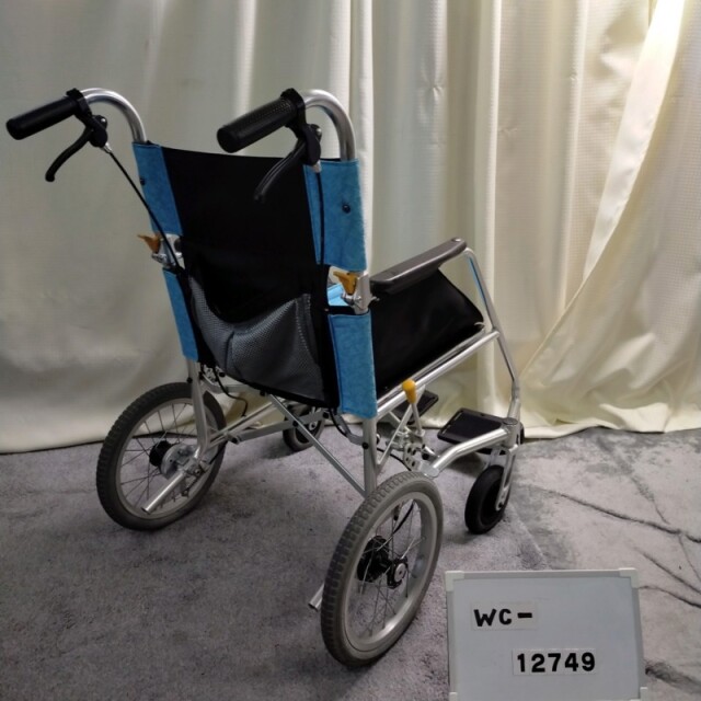 【Bランク 中古 車椅子】松永製作所 介助式車椅子 エアライト USL-2B