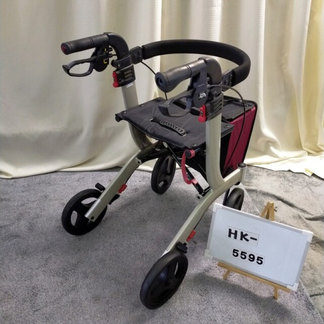 【Bランク 中古 歩行器】アロン化成 リトルターン ハイタイプ (HK-55