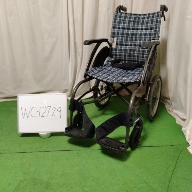 【Bランク 中古 車椅子】カワムラサイクル 介助式車椅子 ウェイビッ