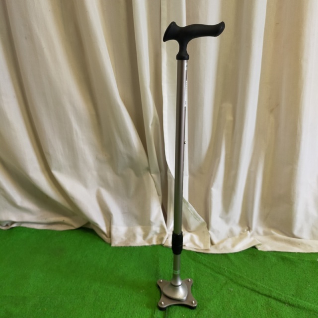 【Bランク 中古 杖】フジホーム かるがも4ポイントステッキ WB3826 