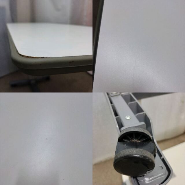 【Bランク 中古 昇降式介護テーブル】パラマウントベッド サイドテー