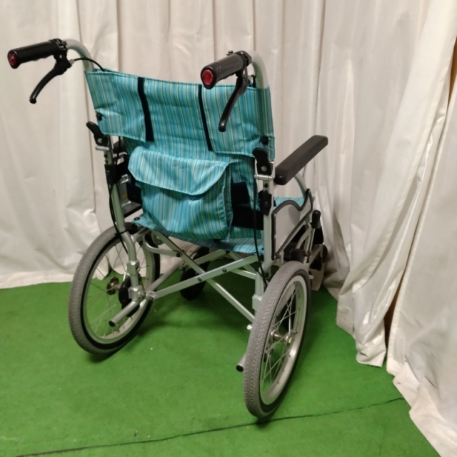 【Bランク 中古 車椅子】カワムラサイクル 介助式車椅子 AYL16-40(WC