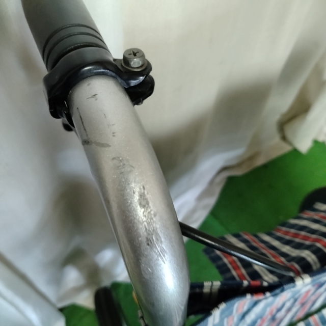 【Bランク 中古 車椅子】 日進医療器 介助式 車椅子 NEO-2 (WC-12766