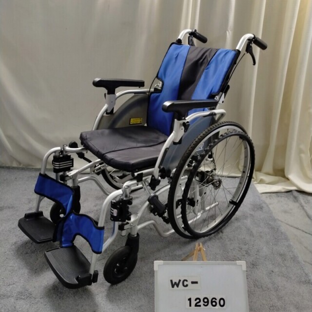 【Bランク 中古 車椅子】ミキ 自走式車椅子 MEF-22 (WC-12960)